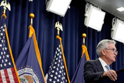 Federal Reserve Board Chair Jerome Powell during a news conference at the Federal Reserve, March 22, 2023.