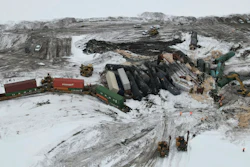 A Canadian Pacific train derailed in rural North Dakota, March 26, 2023