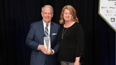 Industrial Supply Co. CEO Chris Bateman is recognized by AD Industrial & Safety-U.S.