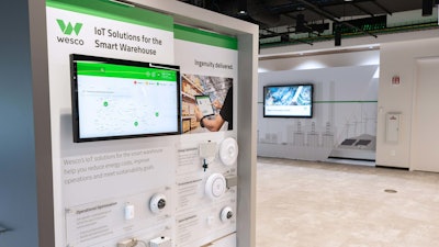 IoT Solutions on display at Wesco's Innovation Center in Glenview, Ill.
