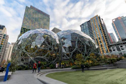 Amazon headquarters, Seattle, Dec. 2019.