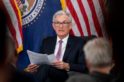 Federal Reserve Chairman Jerome Powell at the Fed building in Washington, May 19, 2023.
