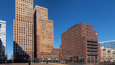 Zuidas district, Amsterdam, Feb. 2023.