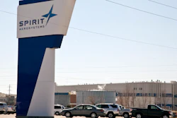 This Thursday, July 25, 2013, photo shows Spirit AeroSystems in Wichita, Ks.
