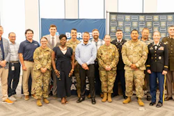 Border States Veterans Attending With Ceo David White, Donise Farmer, Dir Dei And Lt Col Daschendorf