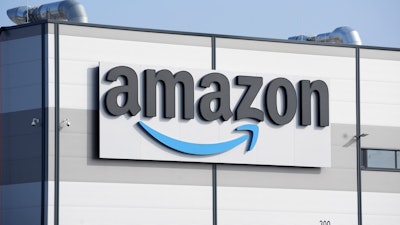 An Amazon building in Schoenefeld, Germany, March 18, 2022.