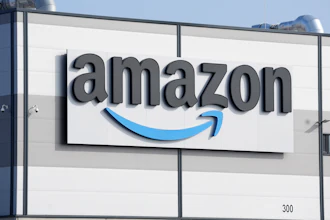 Amazon facility in Schoenefeld, Germany, March 18, 2022.