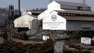 U.S. Steel's Edgar Thomson Plant, Braddock, Pa., Feb. 26, 2019.