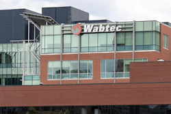 The Wabtec building in Pittsburgh, Pennsylvania in 2020.