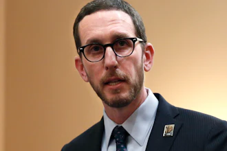 State Sen. Scott Wiener, D-San Francisco, at a news conference in Sacramento, Calif., Jan. 21, 2020.