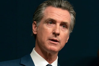 California Gov. Gavin Newsom speaks during a news conference in Sacramento, Sept. 26, 2023.