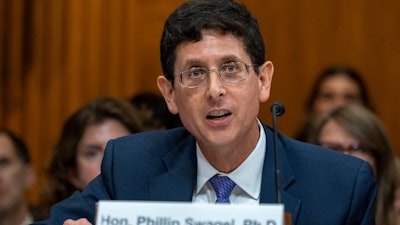 Phillip Swagel, director of the Congressional Budget Office, testifies on Capitol Hill, July 12, 2023.