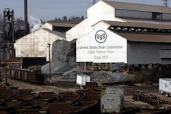 United States Steel's Edgar Thomson Plant in Braddock, Pa. is shown on Feb. 26, 2019.