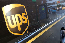 A UPS truck on a street in New York, May 11, 2023.