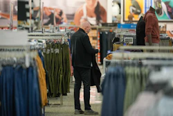 A shopper looks at clothing displayed at a Kohl's in Clifton, N.J., Jan. 26, 2024.