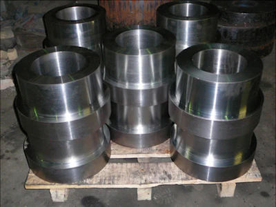 Specialty forgers, All Metals & Forge Group, can manufacture custom, high-quality, seamless rolled rings and other parts in a variety of materials and finishes in as little as eight weeks for the shipbuilding industry.