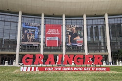Grainger sign outside the Orange County Convention Center, Orlando, Fla., Feb. 13, 2024.