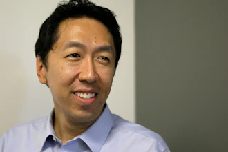 Computer scientist Andrew Ng at his office in Palo Alto, Calif., July 14, 2017.