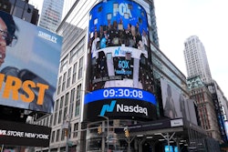 The Nasdaq building, New York, March 26, 2024.