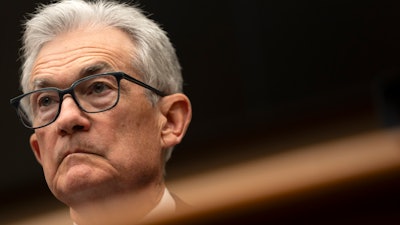 Federal Reserve Board Chair Jerome Powell appears before the House Financial Services Committee on Capitol Hill, March 6, 2024.