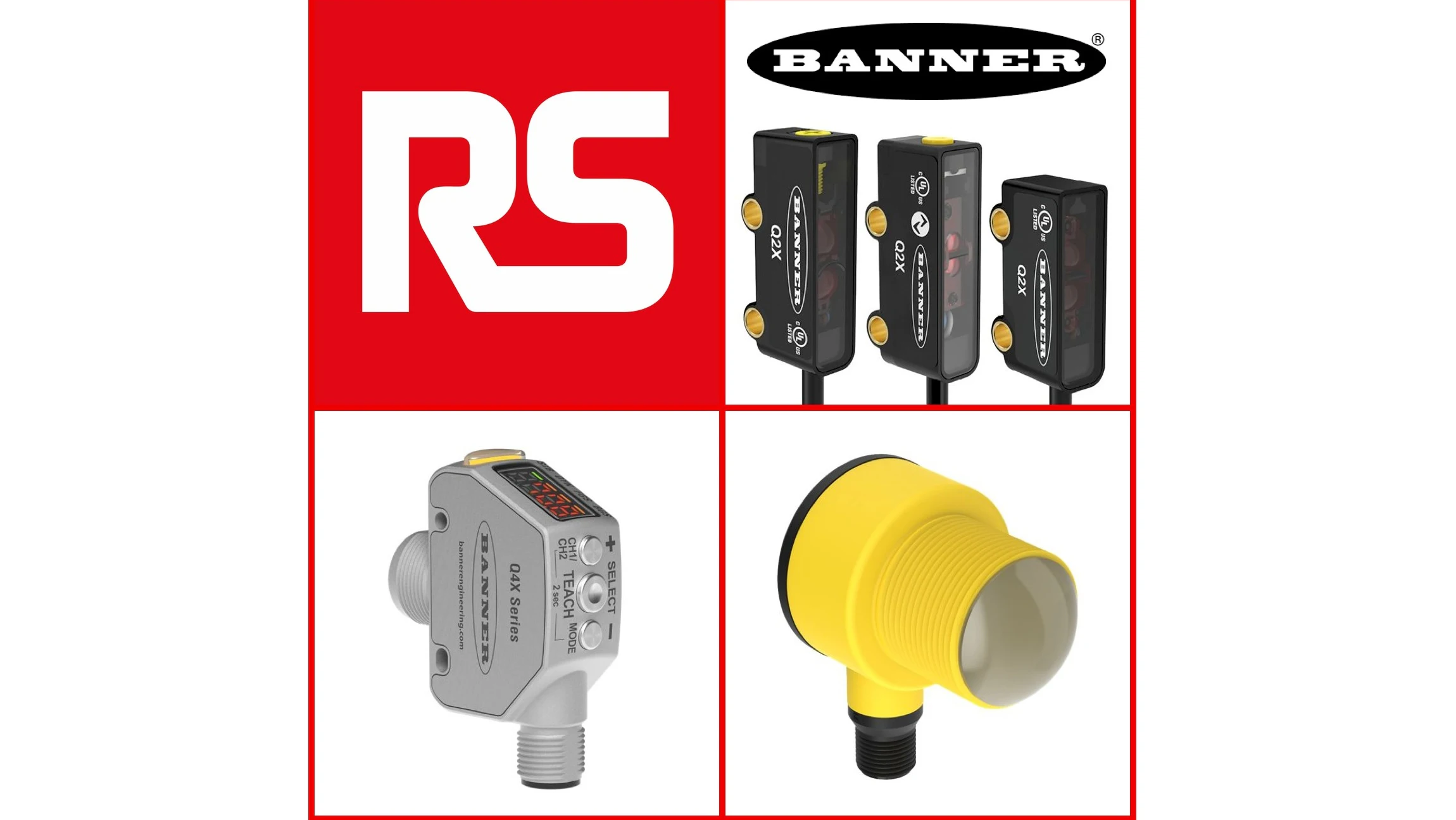 RS Offers Banner Engineering's Portfolio of Sensor Products for Industrial Automation - Vimarsana News