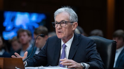Federal Reserve Chair Jerome Powell at a hearing in the Hart Senate office building, Washington, July 9, 2024.