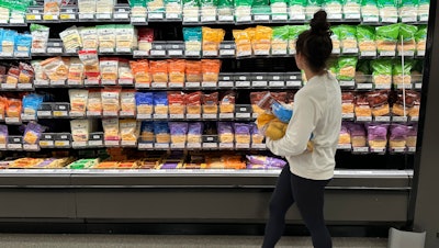 Packages of cheese at a Target store in Sheridan, Colo., Oct. 4, 2023.