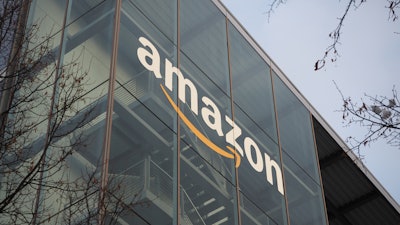 Amazon office in Munich, Dec. 2022.