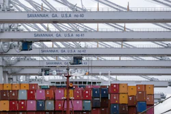 Garden City Terminal at the Port of Savannah, Savannah, Ga., Oct. 21, 2021.
