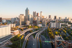 Atlanta skyline.