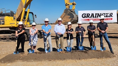 Officials Breaking Ground At New Grainger Site