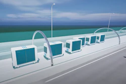 This illustration taken from the government's official YouTube video shows a conveyor belt road.