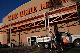 A Home Depot store in the Van Nuys section of Los Angeles, July 24, 2023.