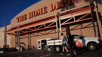 A Home Depot store in the Van Nuys section of Los Angeles, July 24, 2023.