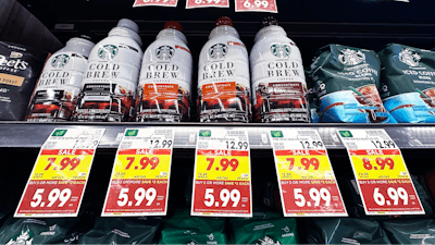 A grocery store shelf in Chicago, Sept. 19, 2024.