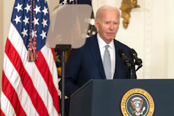 President Joe Biden speaks at an event to award the Presidential Citizens Medal to recipients in the East Room at the White House, Thursday, Jan. 2, 2025, in Washington.