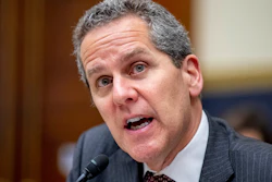 Federal Reserve Board of Governors Vice Chair for Supervision Michael Barr testifies at a House Financial Services Committee hearing, March 29, 2023, Washington.