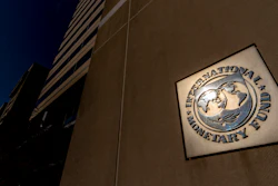 The International Monetary Fund building, Washington, April 5, 2021.