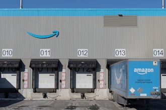 Amazon's DXT4 warehouse in Laval, Quebec, Jan. 22, 2025.
