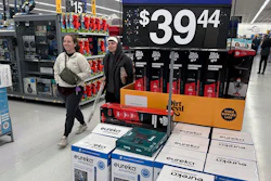 People shop for Black Friday deals at a Walmart store in Rochester, New York, Nov. 29, 2024.