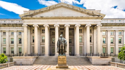 The Treasury Building, Washington D.C.