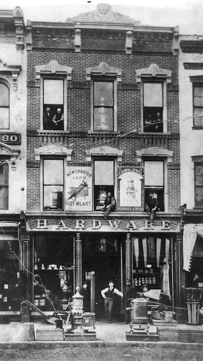 Hubbard First Location On Saginaw St 677d542934d9b