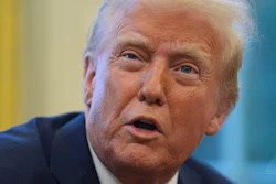 President Trump in the Oval Office at the White House, Jan. 30, 2025.