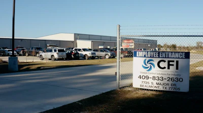 Controlled Fluids Inc., Beaumont, Texas.