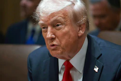 President Donald Trump holds his first Cabinet meeting at the White House in Washington, Wednesday, Feb. 26, 2025.