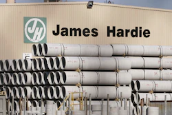 Australian building supplies company James Hardie site in western Sydney, Australia, Sept. 21, 2004.