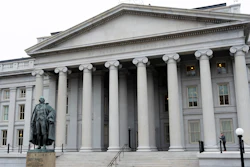 The Treasury Department building, Washington, March 13, 2025, in.
