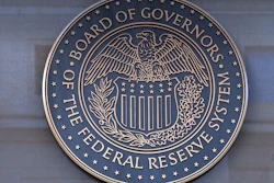 The seal of the Federal Reserve Board in Washington, Dec. 8, 2024.