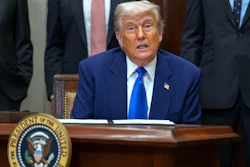 President Trump during an event in the Roosevelt Room at the White House, May 12, 2025.