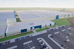 Rendering of Kimberly-Clark's future manufacturing facility in Warren, Ohio.